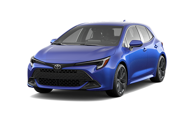 Toyota Corolla Hatchback blue