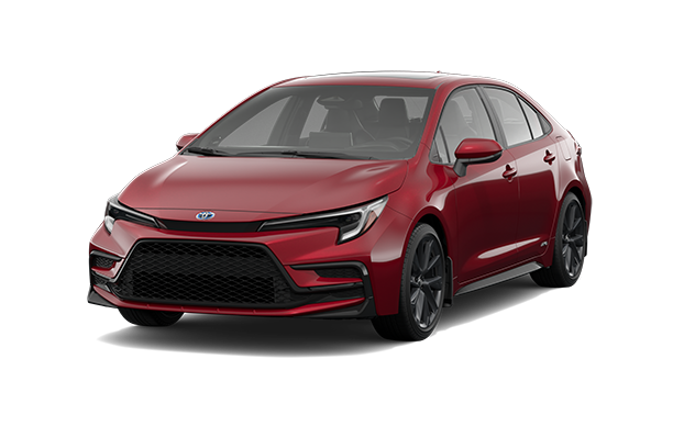 2025 Toyota Corolla Hybrid Red