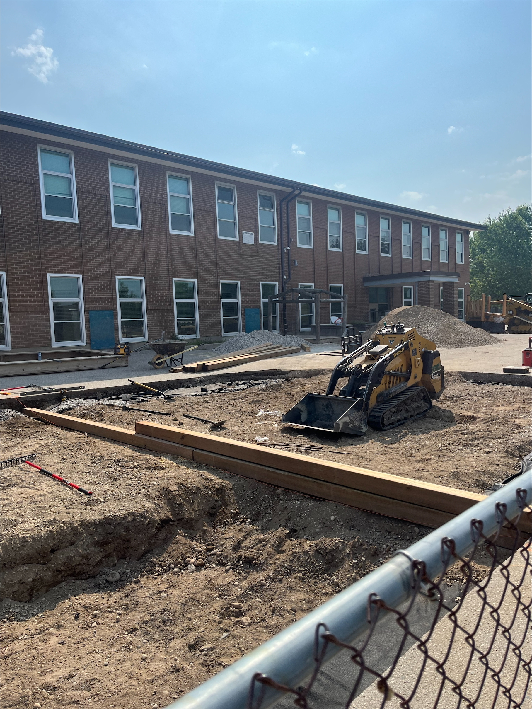 Northridge Public School London Ontario playground construction