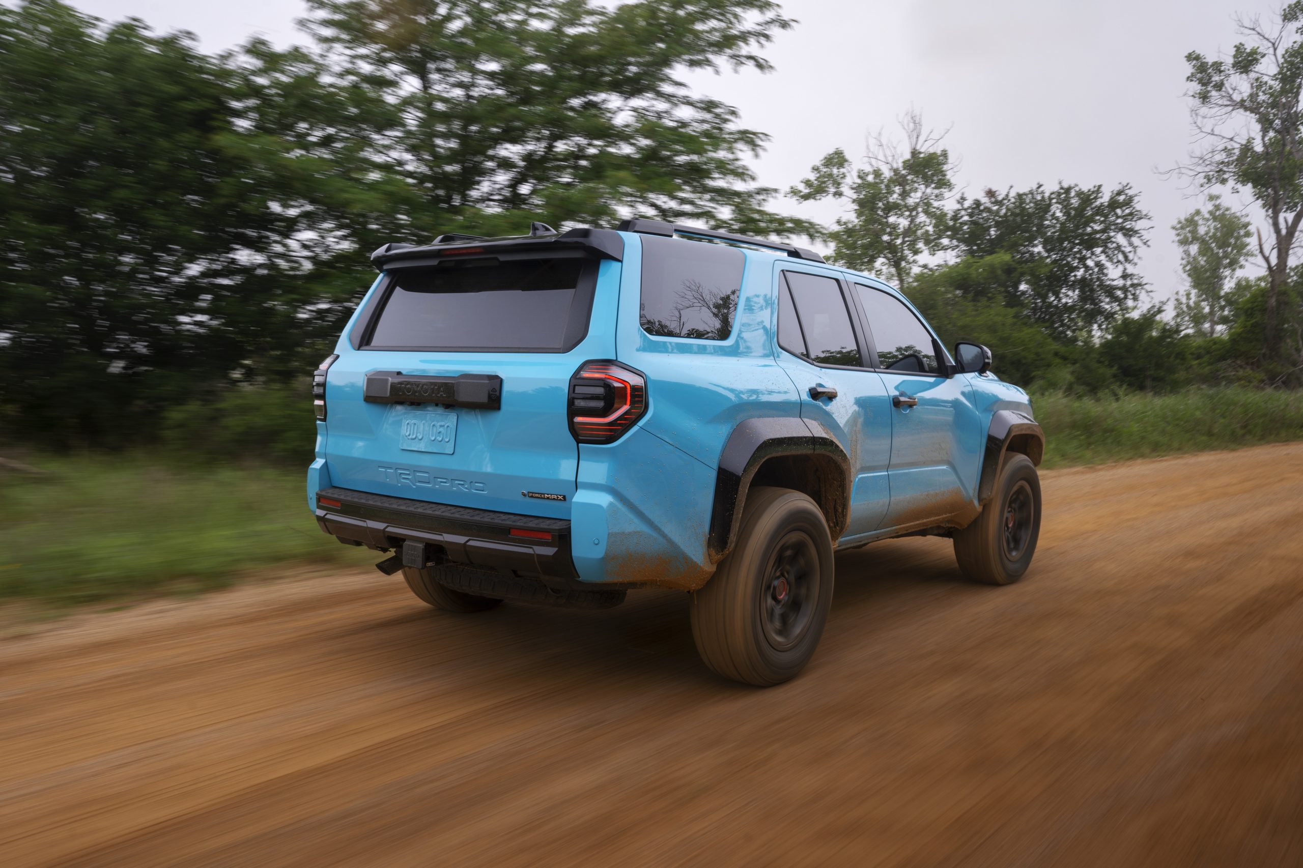 2026 toyota 4runner driving dirt road