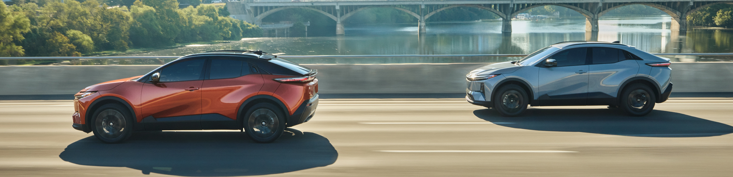 2026 Toyota C-HR driving down road