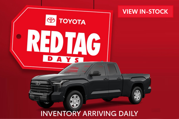 TUNDRA RED TAG DAYS