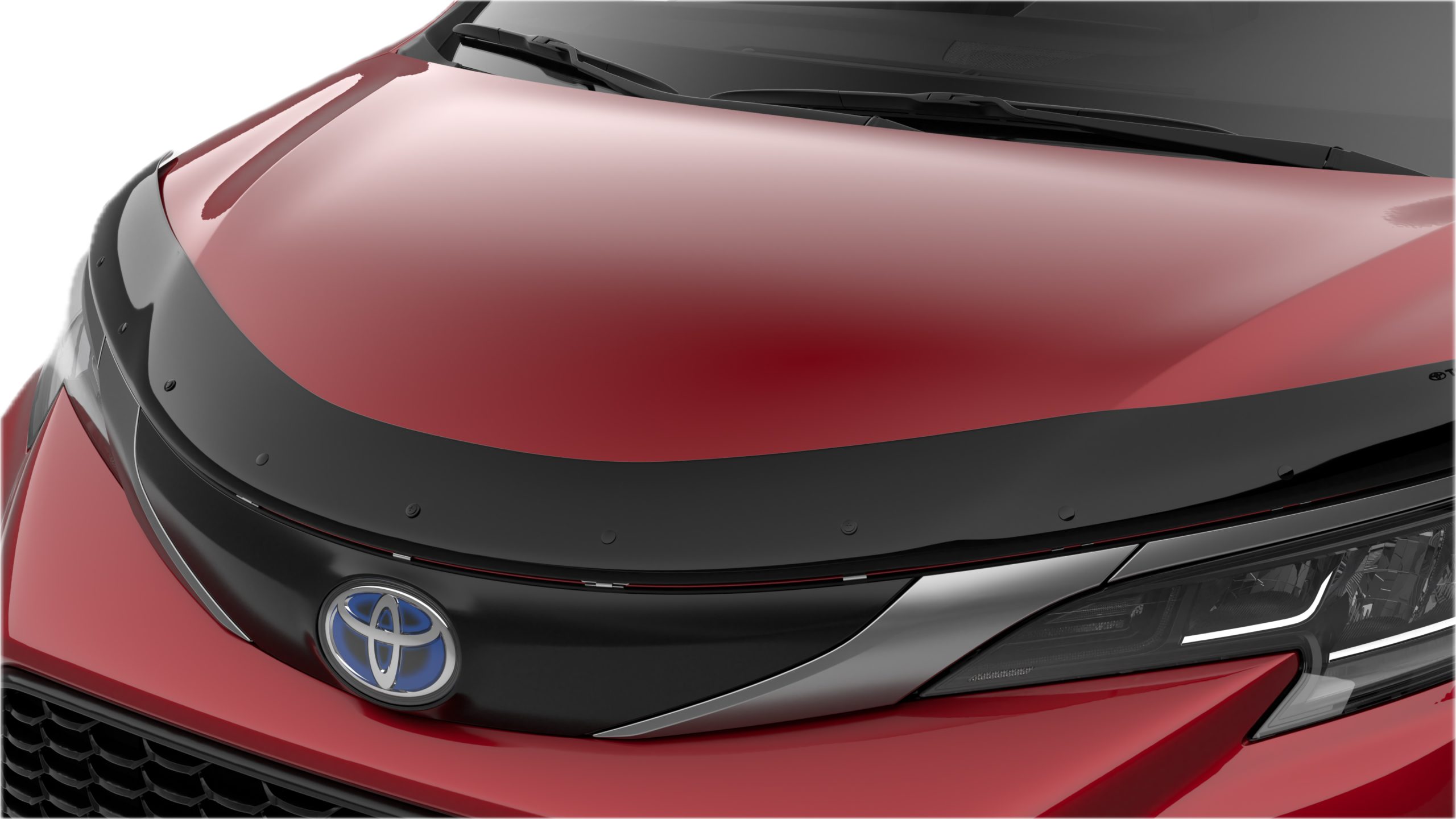 Toyota Hood Deflector red vehicle North London Toyota 